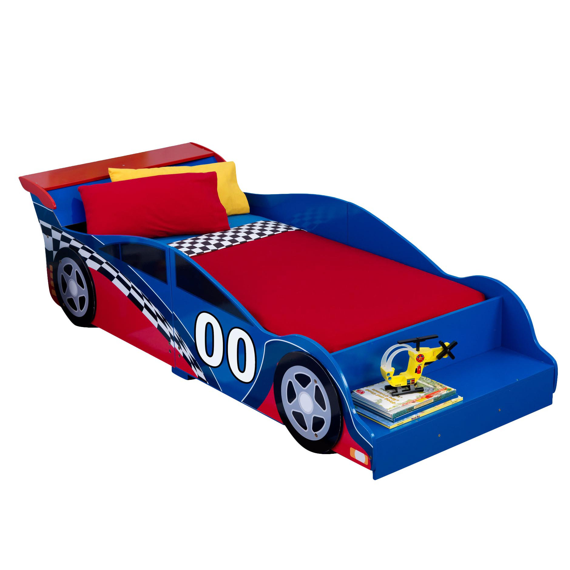 KidKraft Racecar Toddler Car Bed & Reviews Wayfair